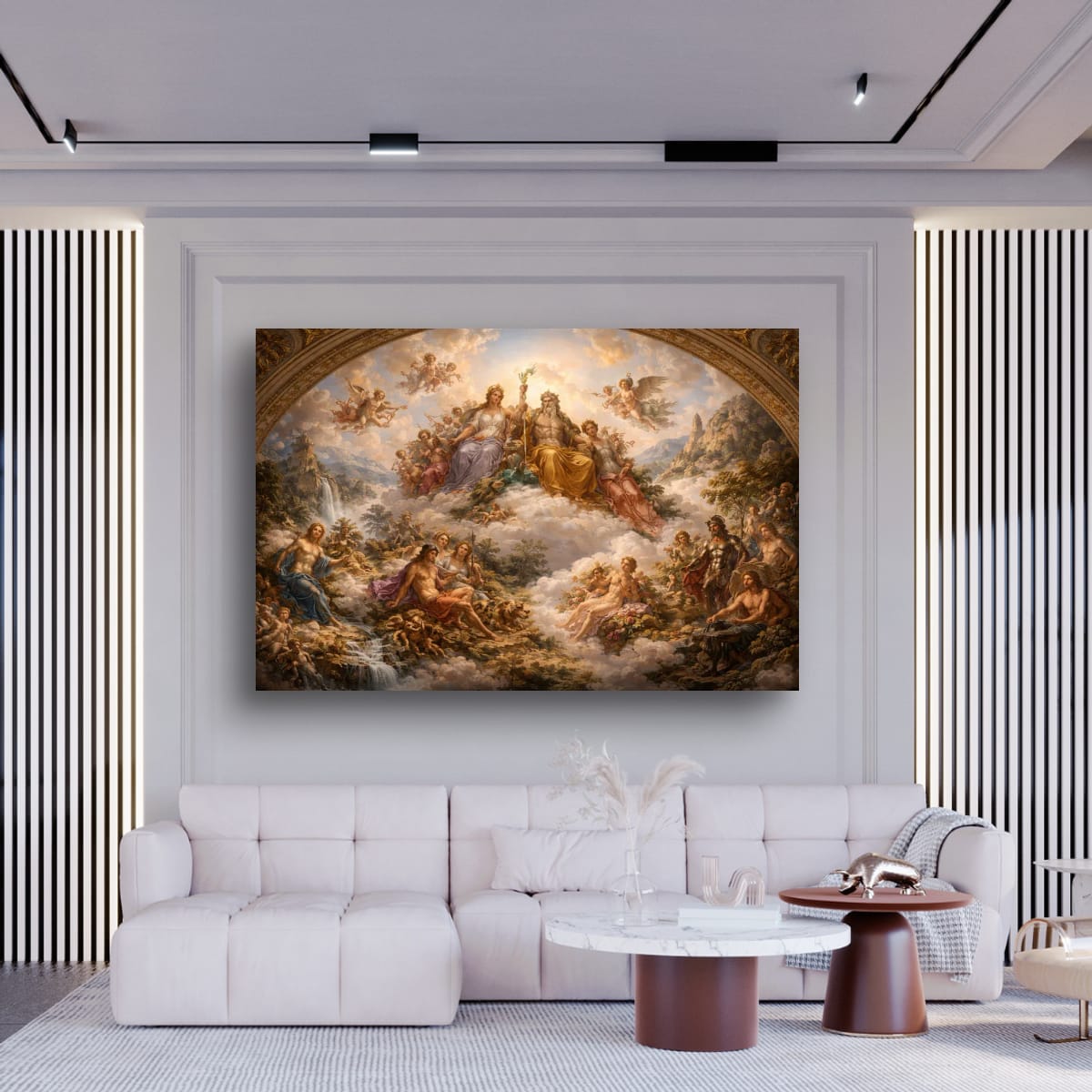 Pantheon of the gods.