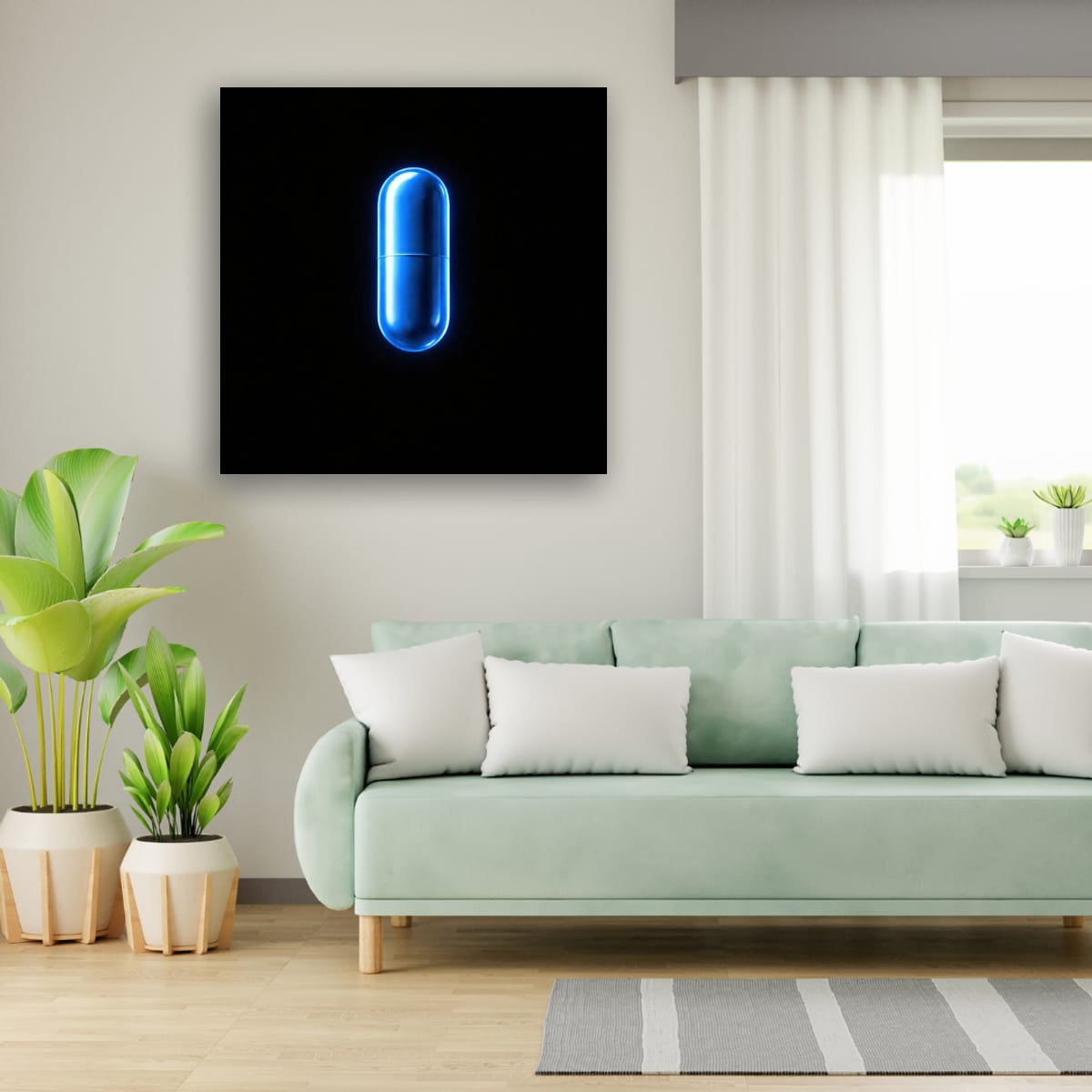 Blue Capsule.