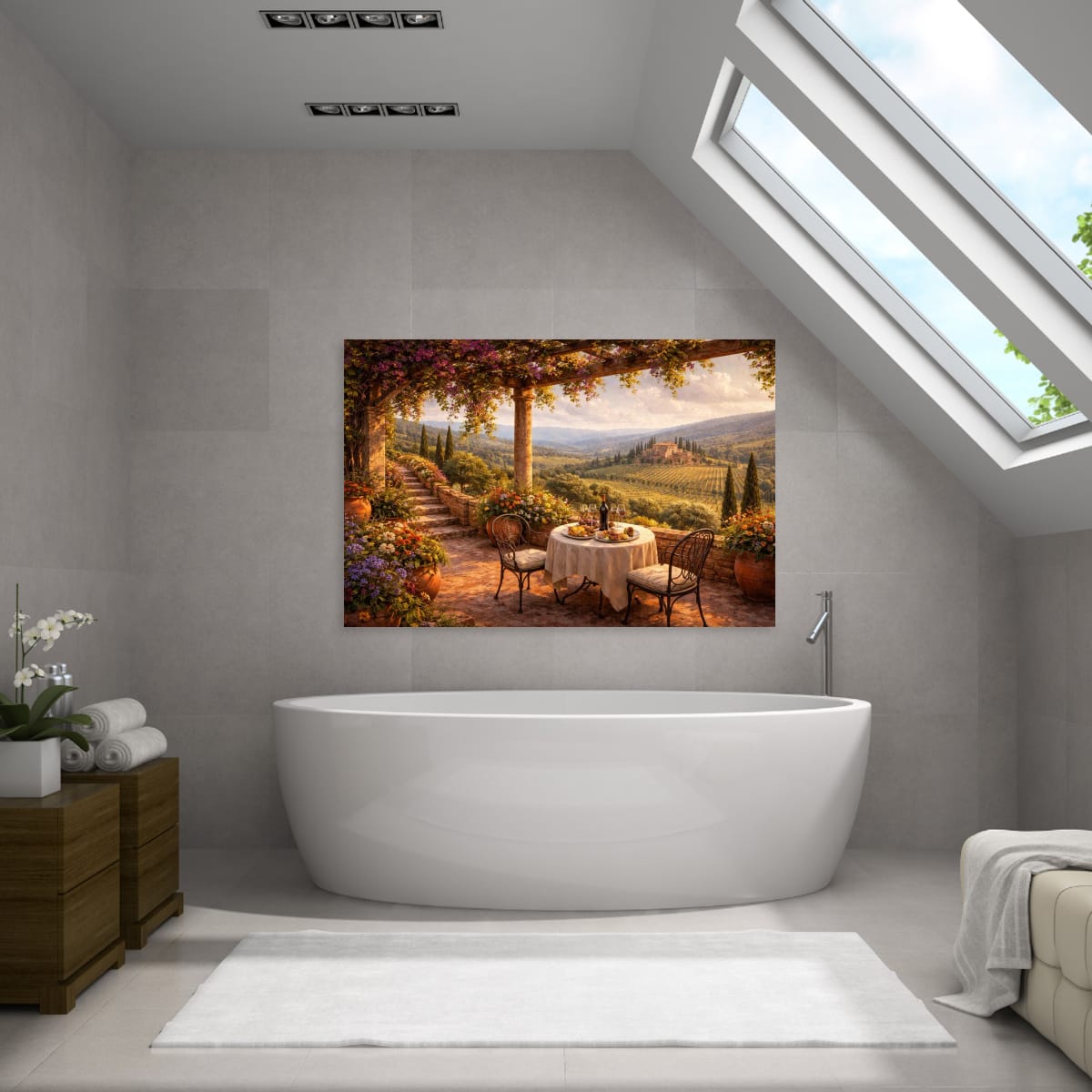 Tuscan Terrace.
