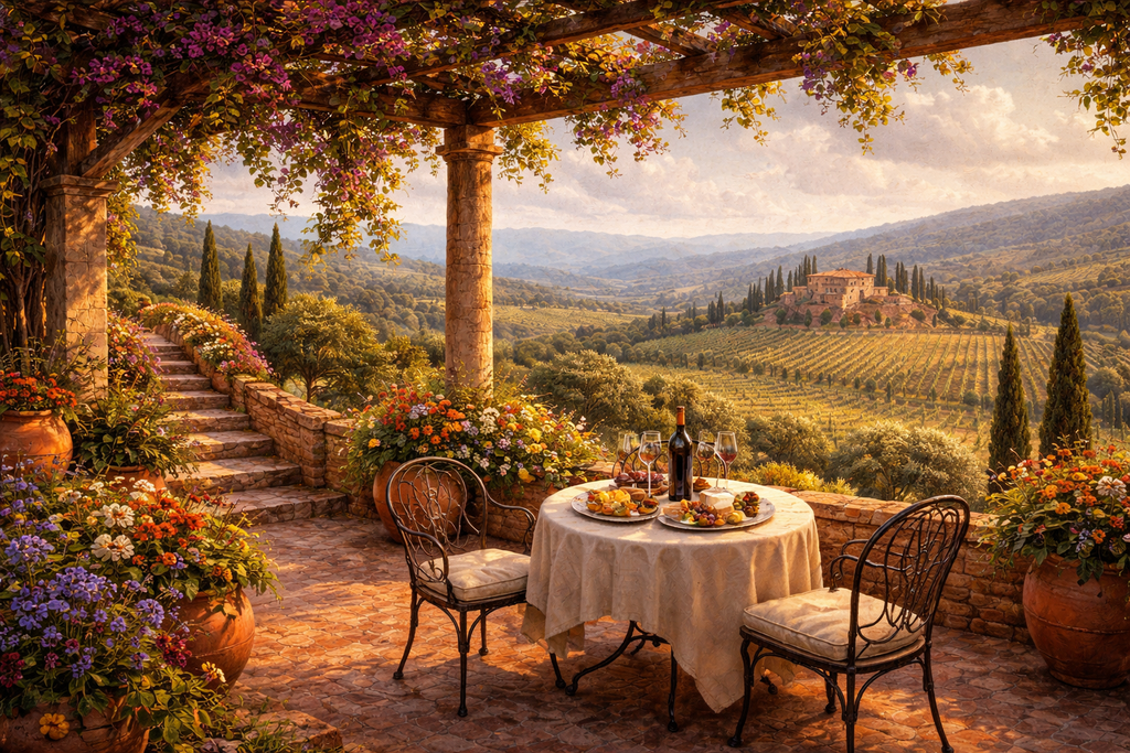Tuscan Terrace.