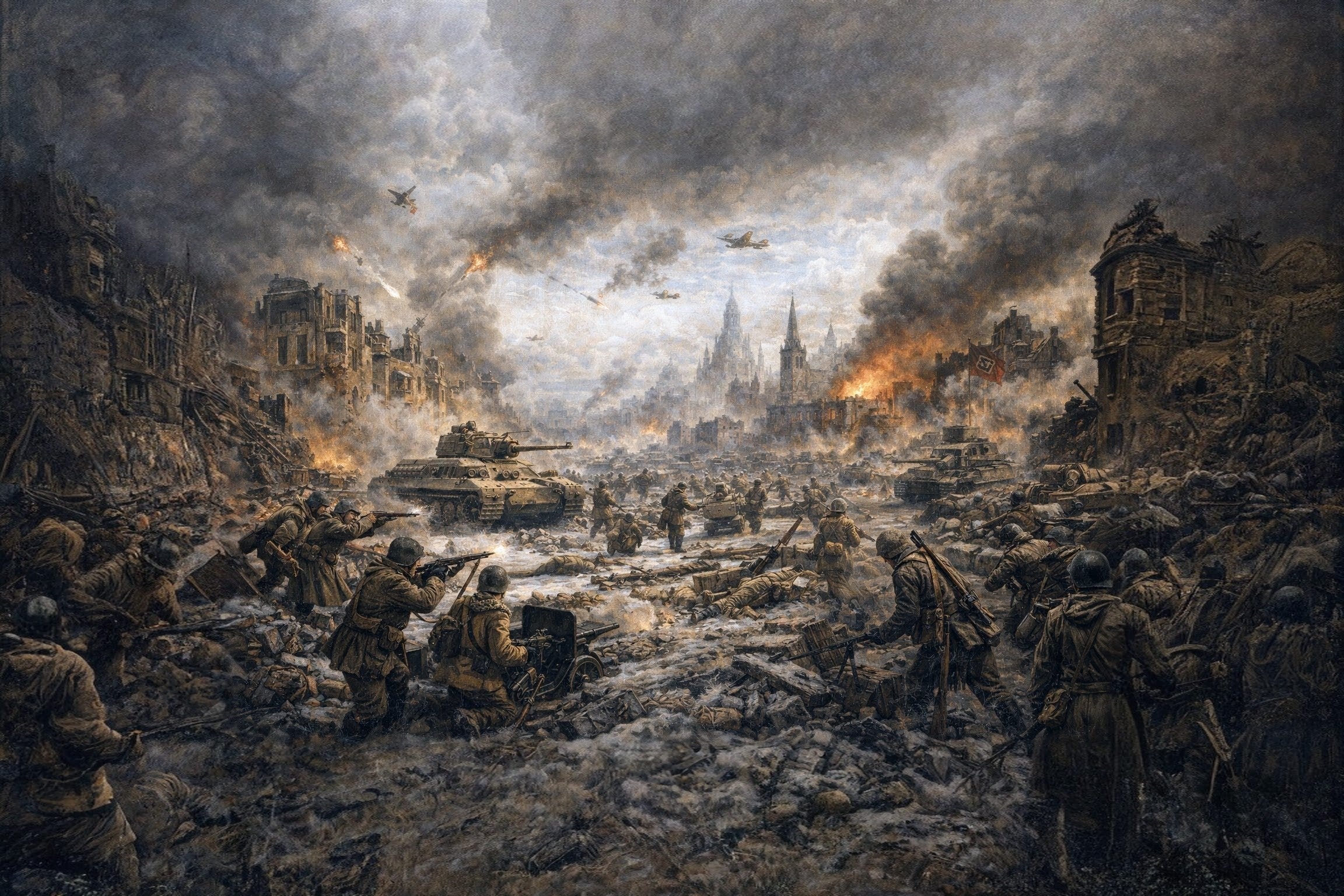 Battle At Stalingrad.