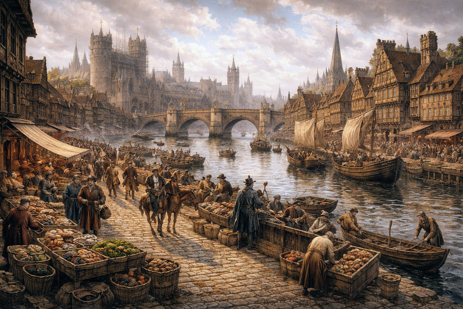 Medieval London.
