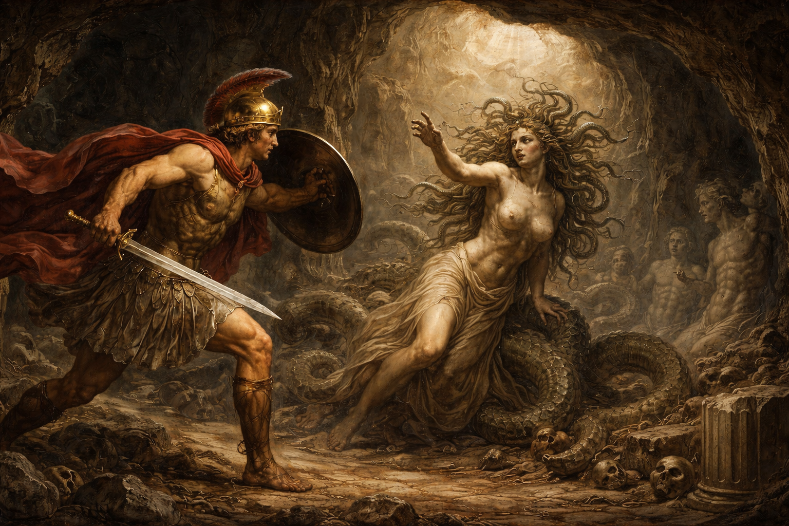 Perseus and Medusa.