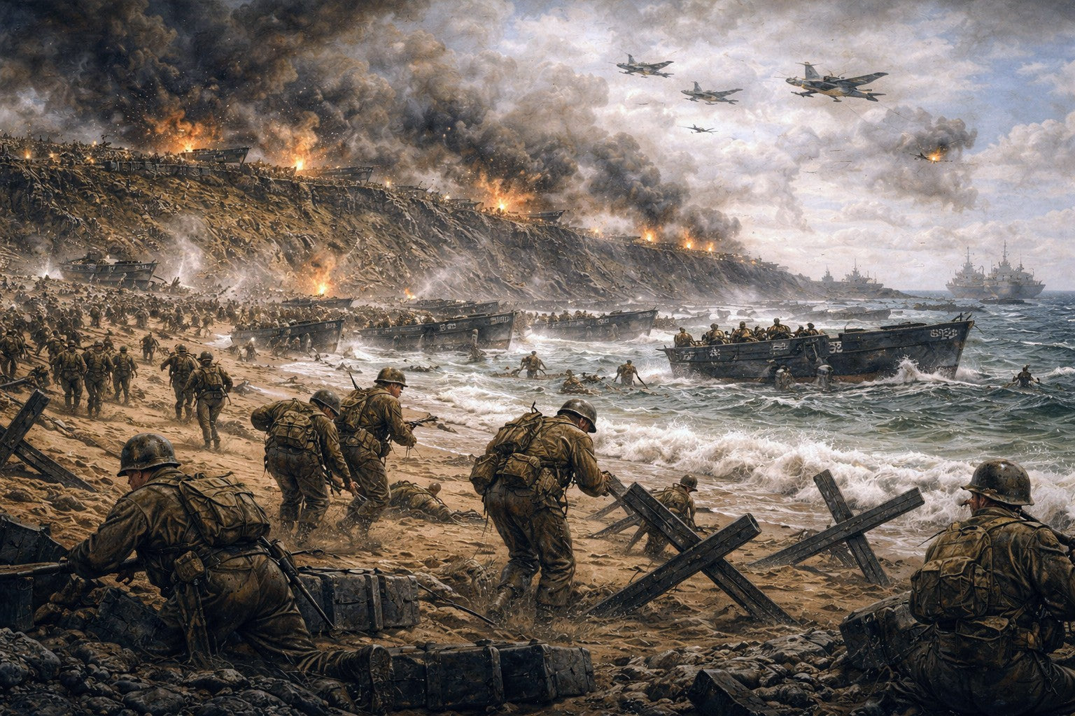 Battle At Normandy.