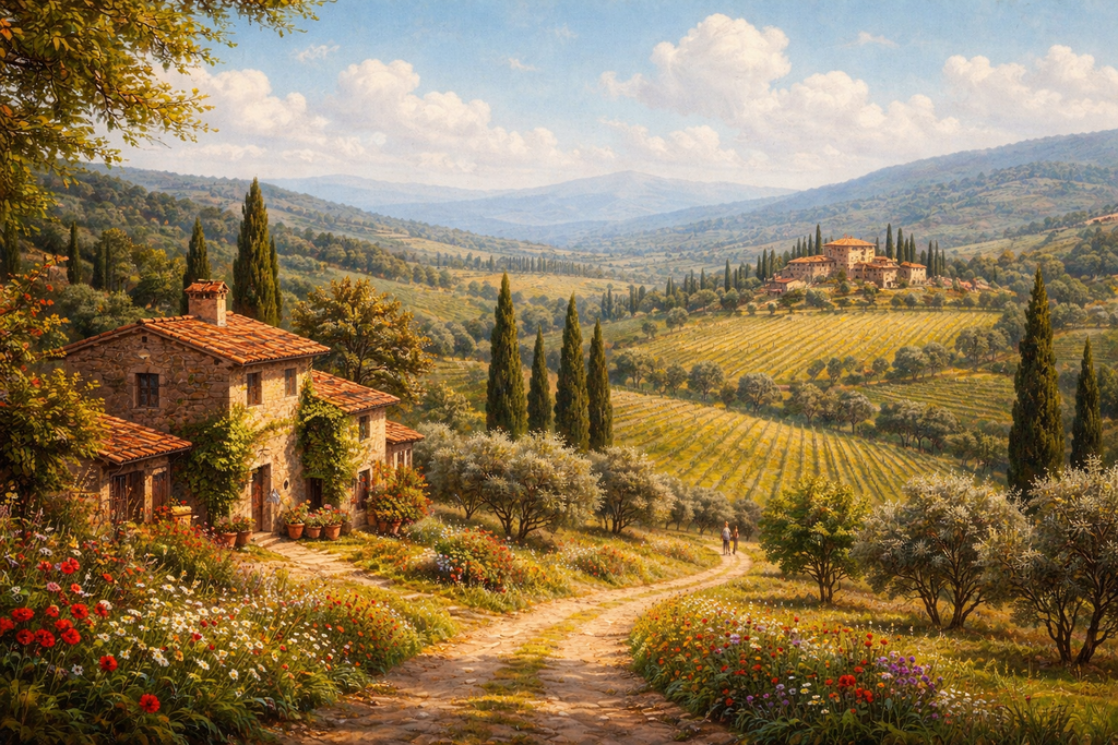 Tuscan Countryside.