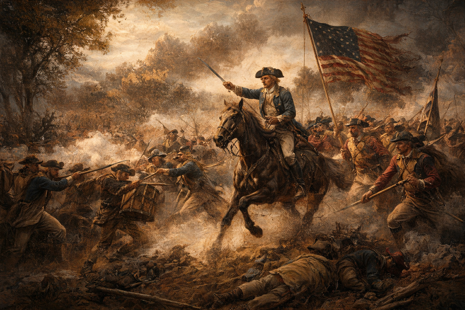 The Revolutionary War.